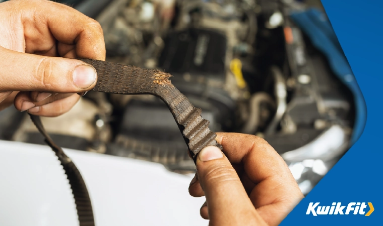 broken timing belt